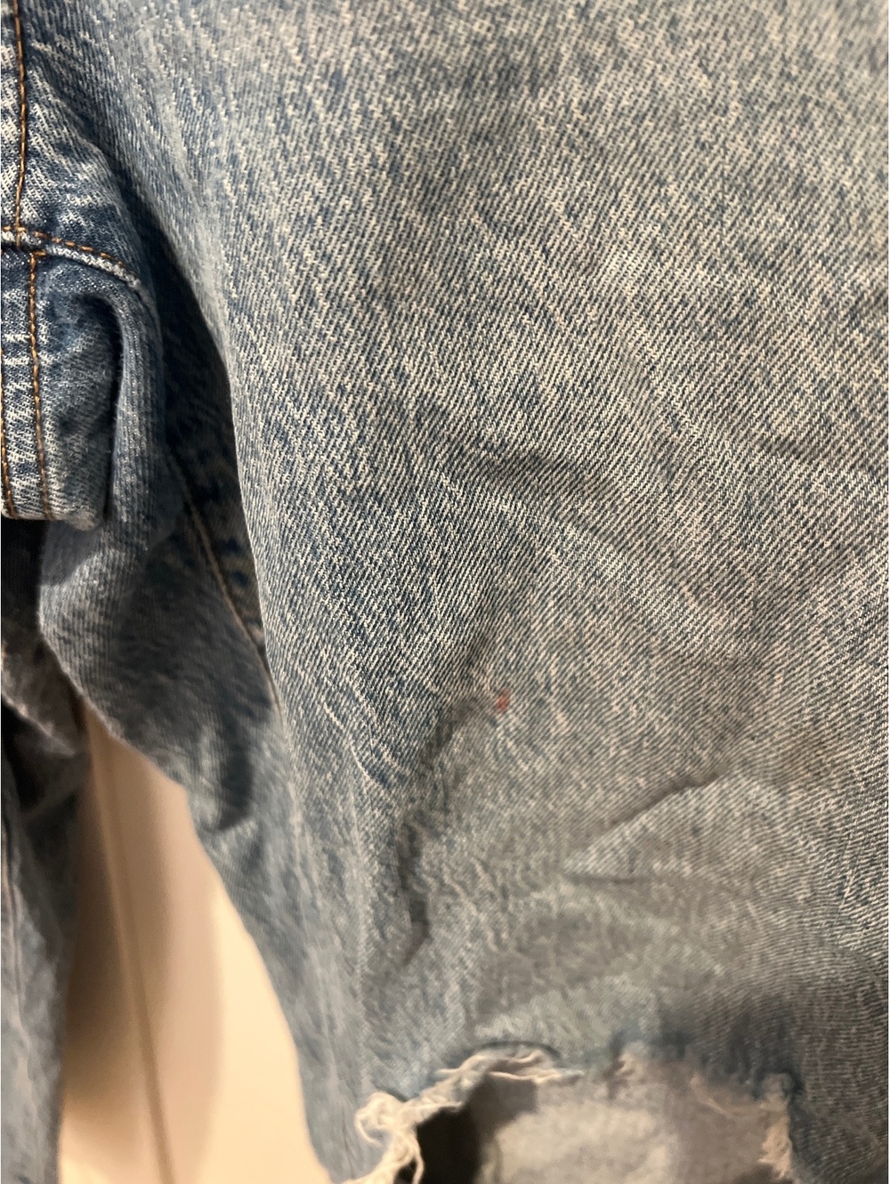 Universal Thread Distressed Straight-Leg Jeans 14W - Picture 5 of 7